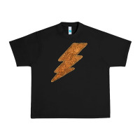 Black Western Vintage Pattern Lightning Urban Heavy Tee - Bettercallsaul