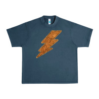 Midnight Navy Western Vintage Pattern Lightning Urban Heavy Tee - Bettercallsaul