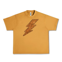 Peanut Butter Western Vintage Pattern Lightning Urban Heavy Tee - Bettercallsaul