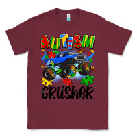 Burgundy autism crusher Classic Tee - Artiststas