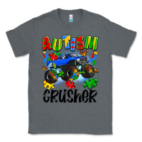 Charcoal Heather autism crusher Classic Tee - Artiststas