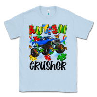 Dusty Blue autism crusher Classic Tee - Artiststas