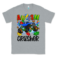 Heather Grey autism crusher Classic Tee - Artiststas