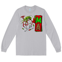 Moon Dust Christmas Character Nurse Long Sleeve Tee - NancyCooperArtShop