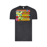 Vintage Black life is short make it salty Vintage Tee - Jasminsmagicworld