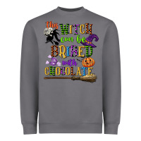 Storm this witch can be bribed with chocolate Heavyweight Sweatshirt - CowGirlArtShop