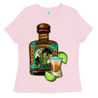 Bubblegum Pink Tequila Squad Ladies Tee - Jasminsmagicworld