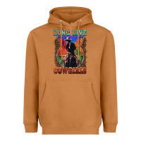 Meerkat long live cowgirls Heavyweight Hoodie - FaDigitalArtStudio