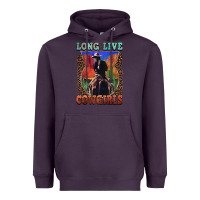 Plum long live cowgirls Heavyweight Hoodie - FaDigitalArtStudio