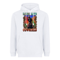 White long live cowgirls Heavyweight Hoodie - FaDigitalArtStudio