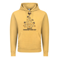 Vintage Mustard Happy Consumption Day Vintage Hoodie - RanaPortraitStore
