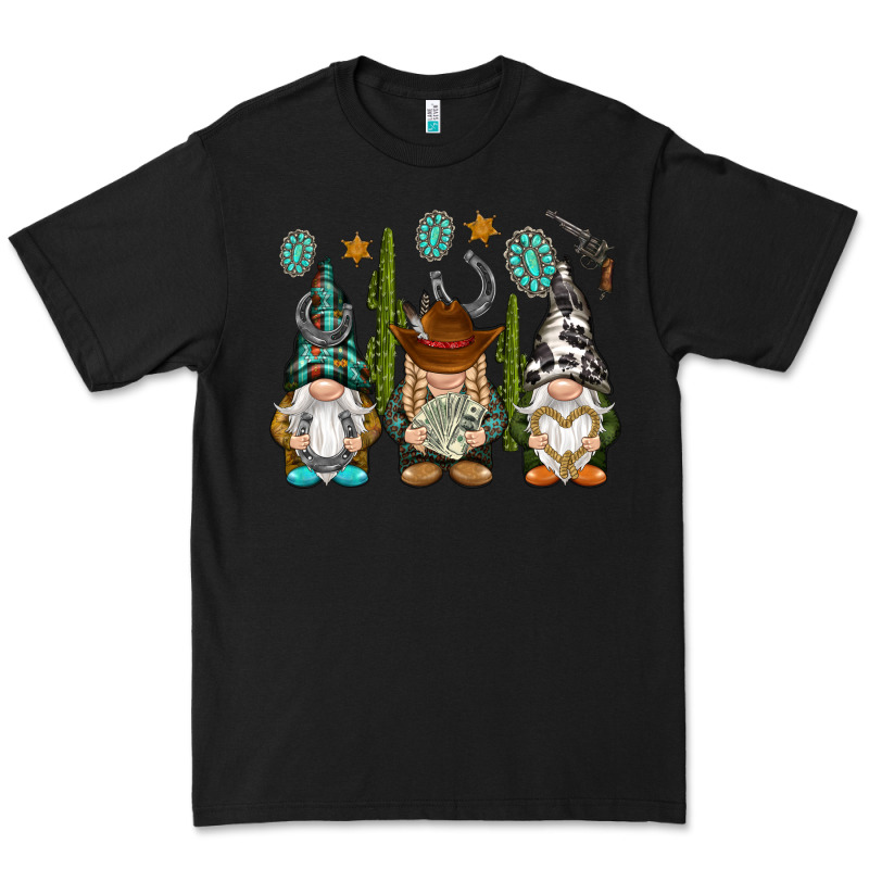 Western Gnomies Premium Tee by NancyCooperArtShop | Teevron