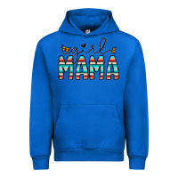 Cobalt girl mama Urban Hoodie - CowhideDigitalArt
