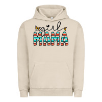Pigment French Oak girl mama Urban Hoodie - CowhideDigitalArt