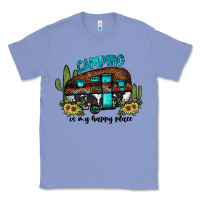 Colony Blue camping is my happy place2 Classic Tee - JahusDesignShop