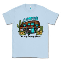 Dusty Blue camping is my happy place2 Classic Tee - JahusDesignShop