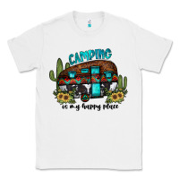 White camping is my happy place2 Classic Tee - JahusDesignShop