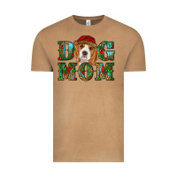 Vintage Camel Christmas Beagle Dog Mom Vintage Tee - RanaPortraitStore
