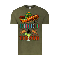 Vintage Olive cinco de dirinko sombrero Vintage Tee - BarkalooDesign