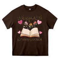 She's Got A Book For Every Situation Heavy Core Tee | Teevron