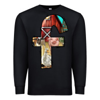 Black farm life alphabet lowercase letters f Premium Sweatshirt - BundleAndBundleShop