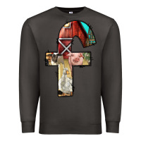 Smoke farm life alphabet lowercase letters f Premium Sweatshirt - BundleAndBundleShop