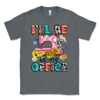 Charcoal Heather i'll be in my office Classic Tee - Artiststas