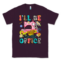 Plum i'll be in my office Classic Tee - Artiststas