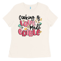 Bone cooking is love made edible Ladies Tee - MaliasSmallBusiness