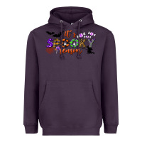 Plum it's spooky season Heavyweight Hoodie - BundleAndBundleShop
