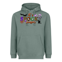 Sage it's spooky season Heavyweight Hoodie - BundleAndBundleShop