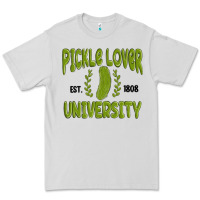 Dove Grey pickle lover university Premium Tee - MaliasSmallBusiness