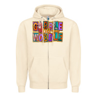 Sandshell Gobble Till You Wobble Zipper Hoodie - FaDigitalArtStudio