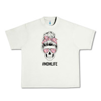 Pistachio Pink Flower Mom Skull Urban Heavy Tee - Bettercallsaul