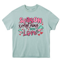 Arona season everything with love Heavy Core Tee - MaliasSmallBusiness