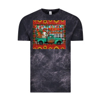 Cloud Black merry christmas farm truck tumbler Vintage Tee - Jasminsmagicworld