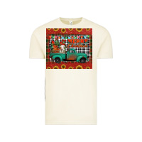 Vintage Arctic merry christmas farm truck tumbler Vintage Tee - Jasminsmagicworld