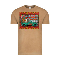 Vintage Camel merry christmas farm truck tumbler Vintage Tee - Jasminsmagicworld