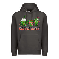 Smoke Cactus Lover Cactus Coffee Cups Premium Hoodie - FaDigitalArtStudio