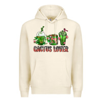 Tofu Cactus Lover Cactus Coffee Cups Premium Hoodie - FaDigitalArtStudio