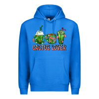 True Royal Cactus Lover Cactus Coffee Cups Premium Hoodie - FaDigitalArtStudio