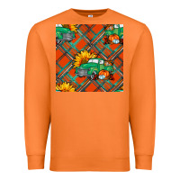 Carrot fall truck seamless pattern Premium Sweatshirt - BundleAndBundleShop