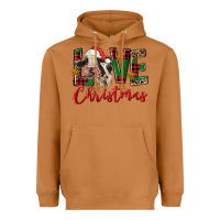 Meerkat love christmas holstein heifer Heavyweight Hoodie - FaDigitalArtStudio