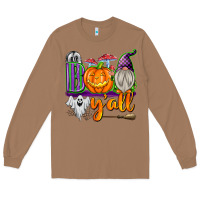 Toasted Coconut Boo Y'all Long Sleeve Tee - texasbilliewilder