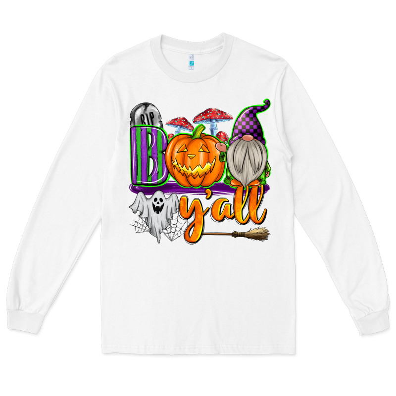 Boo Y'all Long Sleeve Tee by texasbilliewilder | Teevron