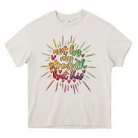 Cream not by my strength but his Heavy Core Tee - MaliasSmallBusiness
