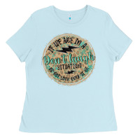 Baby Blue if we are in a don't laugh situation Ladies Tee - MaliasSmallBusiness