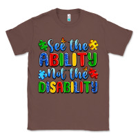 Chestnut see the ability not the disability Classic Tee - Artiststas