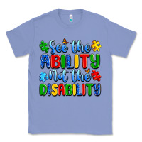 Colony Blue see the ability not the disability Classic Tee - Artiststas
