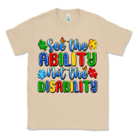 Mushroom see the ability not the disability Classic Tee - Artiststas